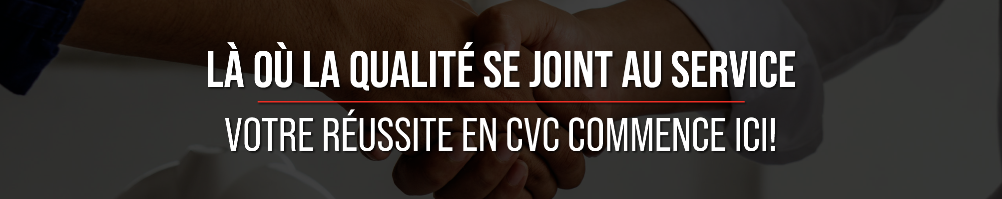 Where Quality Meets Service banner